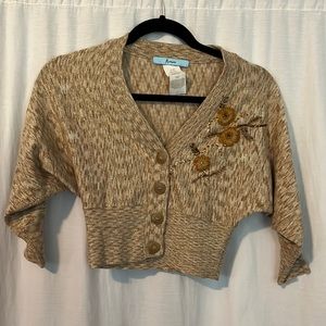 Marciano shrug/ cropped cardigan